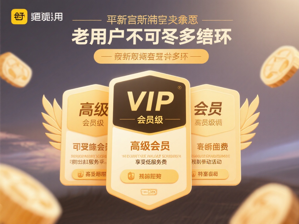 此外，VIP会员体系也是老用户不可错过的一环。高等