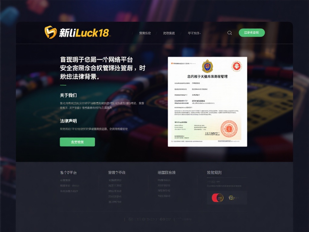 专家支招:如何判断新利luck18平台是否安全合规 首先,判断一个网络平台是否安全合规的第一要素,就是