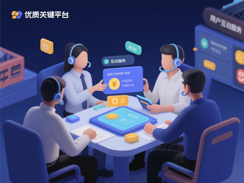 平台还有一个关键——用户互动服务。一个优质的平台会