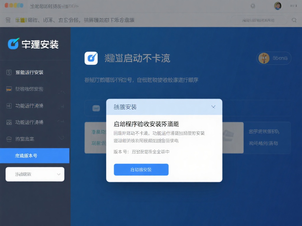 完成安装后,启动程序验收安装是否成功。如果出现启动