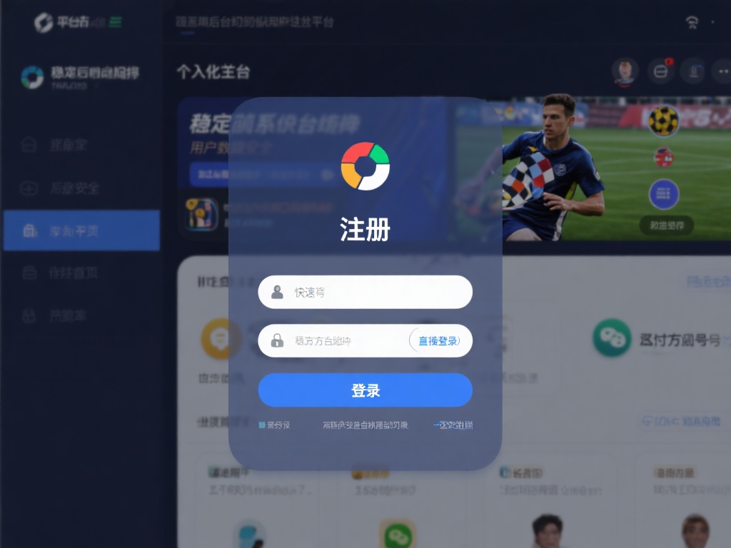 注册与登录模块
稳定的后台机制确保用户数据安全。