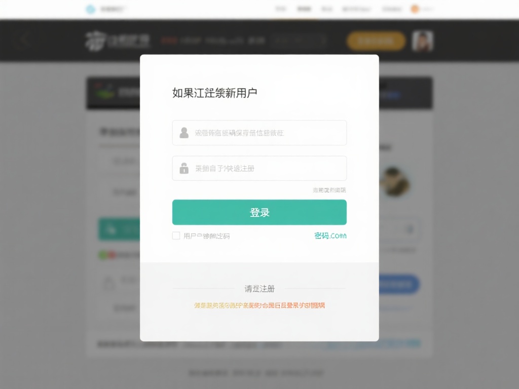 如果您是新用户，需要先进行注册。请在首页点击注册按